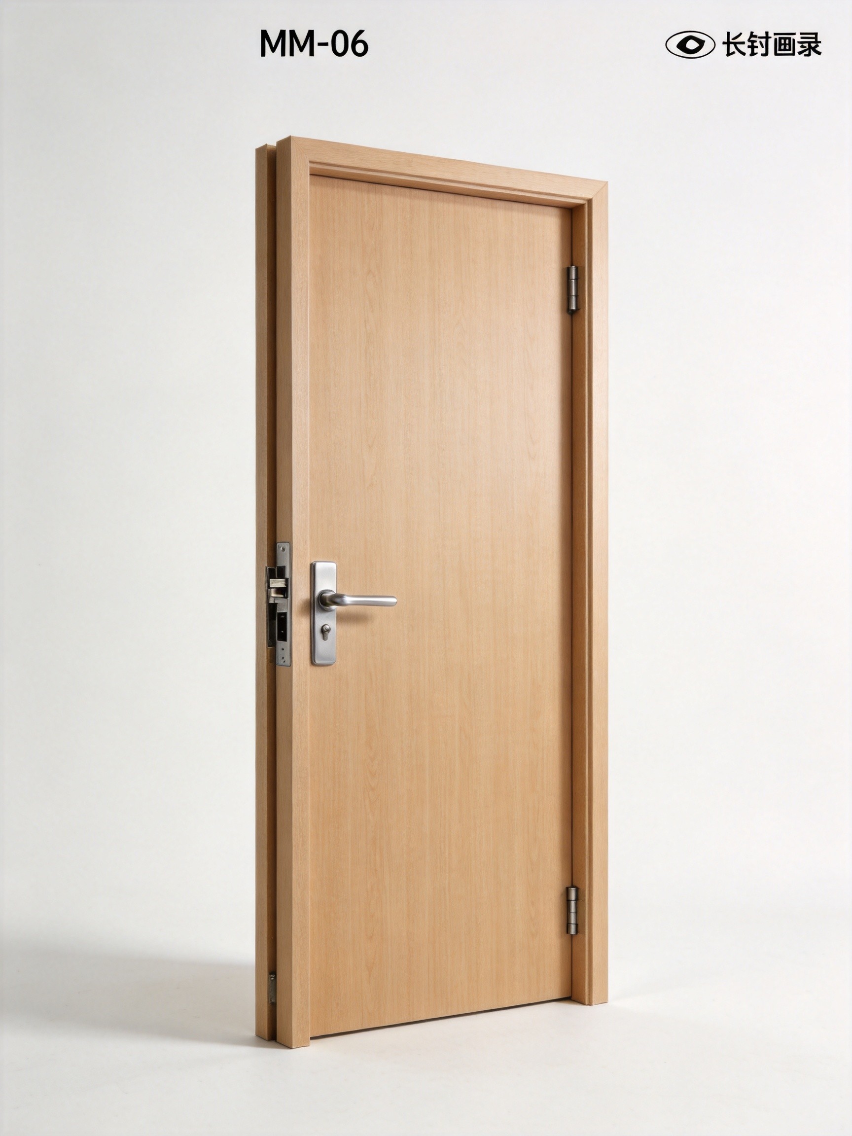 Anti-pinch wooden door MM-06